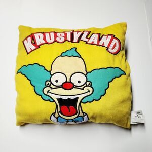 Official Universal Studios Krustyland Krusty the Clown Plush Pillow The SIMPSONS